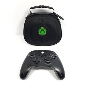 PowerA Advantage Wired Controller Xbox XBGPSPWI Untested Parts only & Case